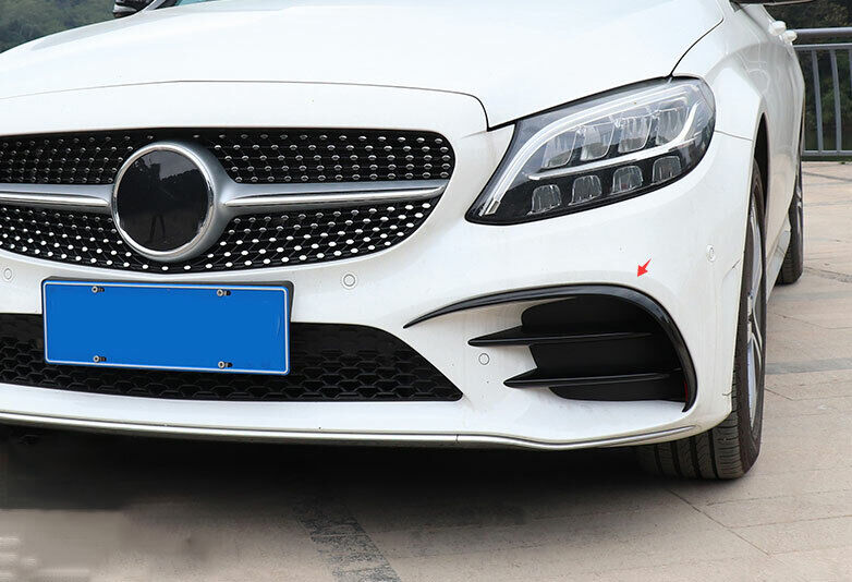 MERC W205 C-CLASS 6-PC FRONT BUMPER CANARDS