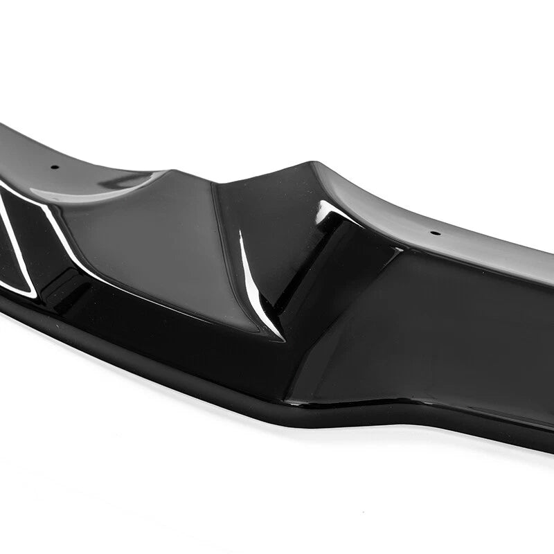 F80 M3 / F82 M4 V-STYLE GLOSS BLACK FRONT LIP