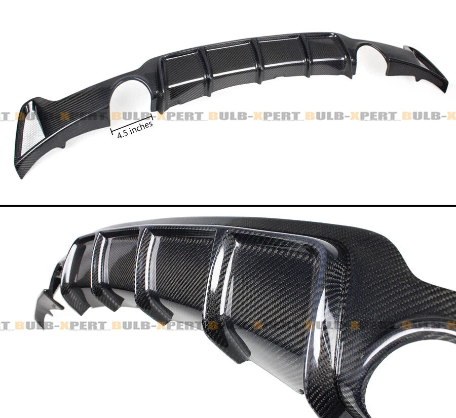 F32 MTECH 3D-STYLE CARBON FIBER REAR DIFFUSER