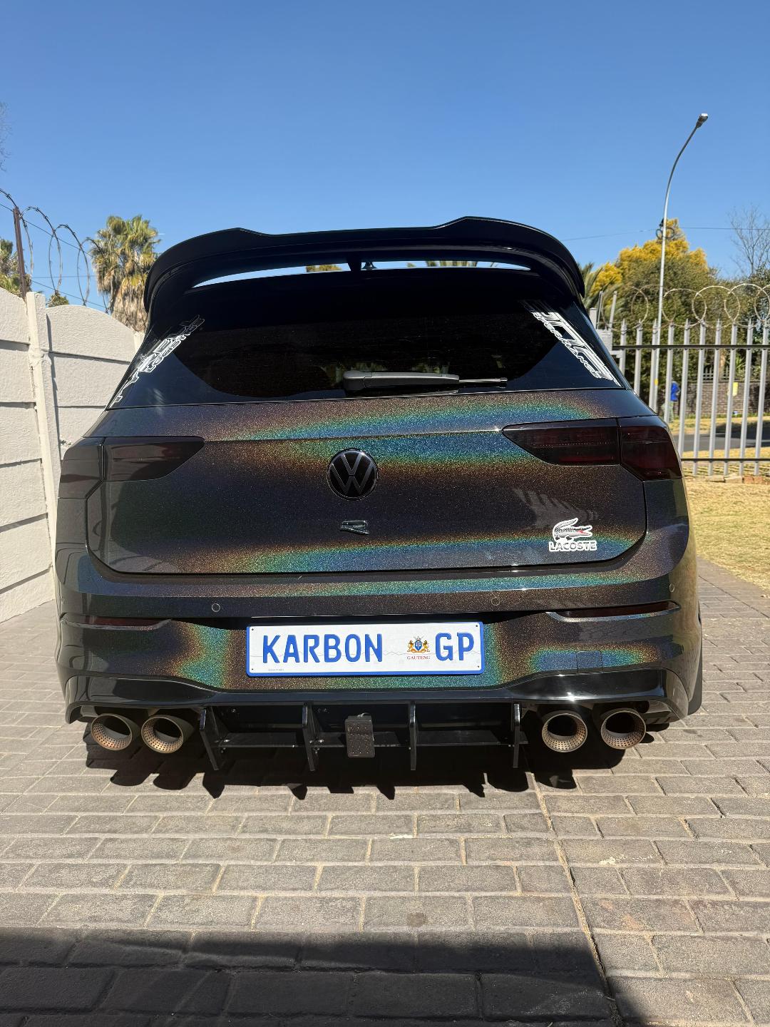 GOLF 8/8.5 BOOT EXTENSION SPOILER MAX DESIGN