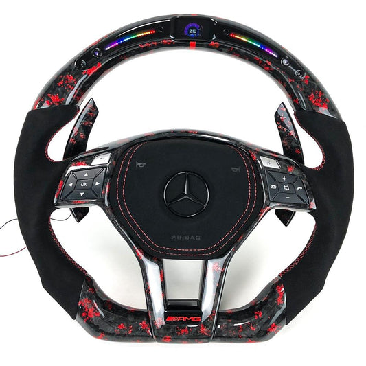 MERCEDES MERC CARBON LED STEERING WHEEL