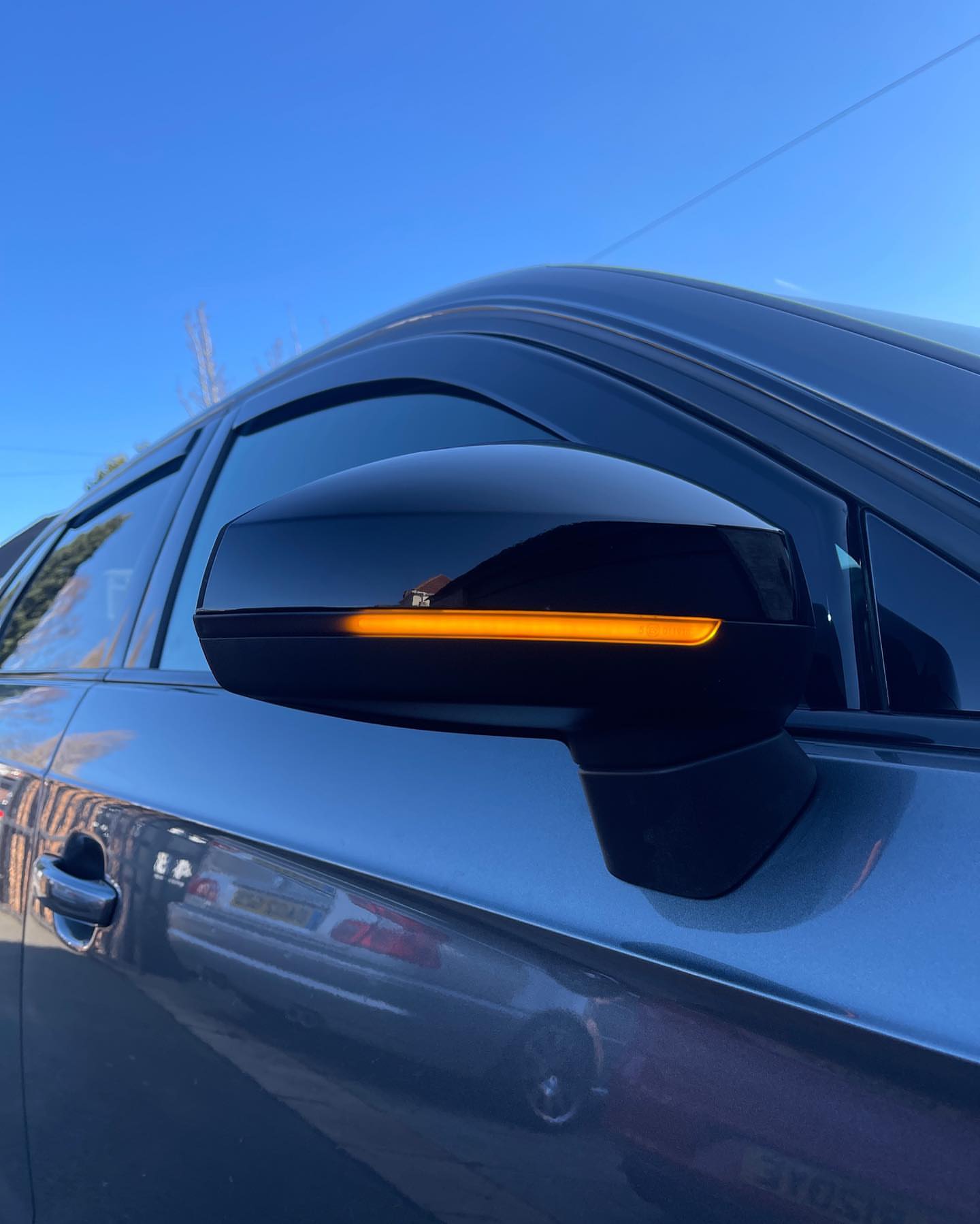 AUDI A3 GLOSS BLACK MIRROR COVERS